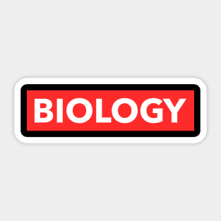 Biology Sticker